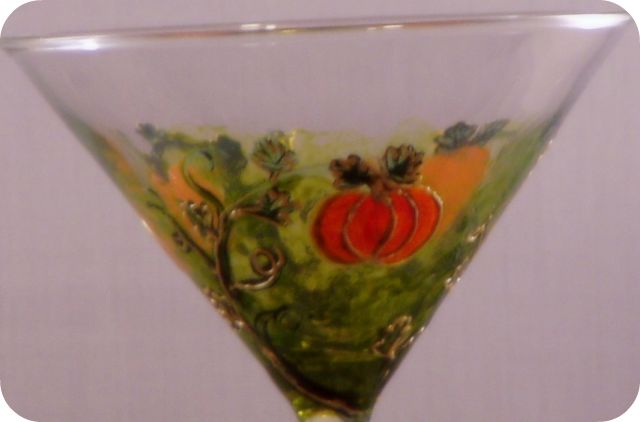 Pumpkin Patch Fantasy- Martini